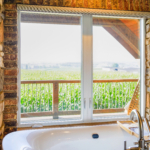 Bathroom Window Encasement
