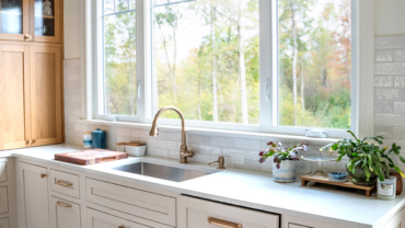 Kitchen window replacement in Pleasant Grove Utah.