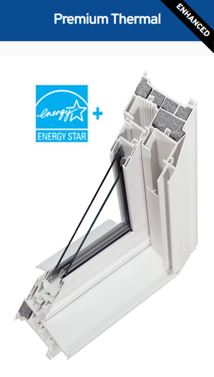 Premium replacement windows that are energy star rated from Utah Valley Window and Door