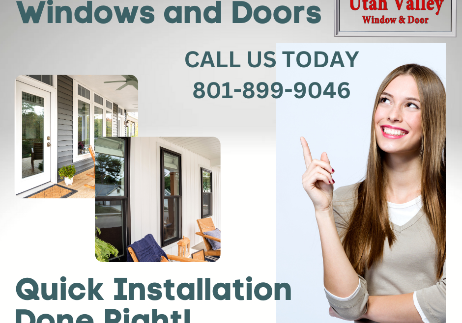 Fast Replacement Doors and Windows Utah Valley