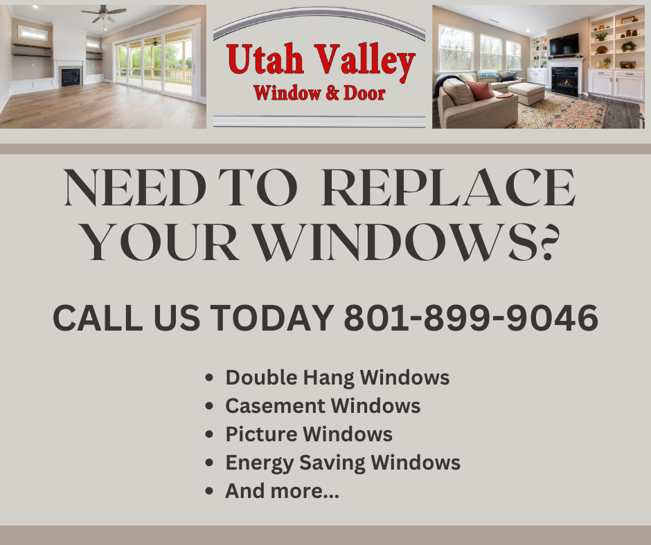 Replacing your windows in Utah