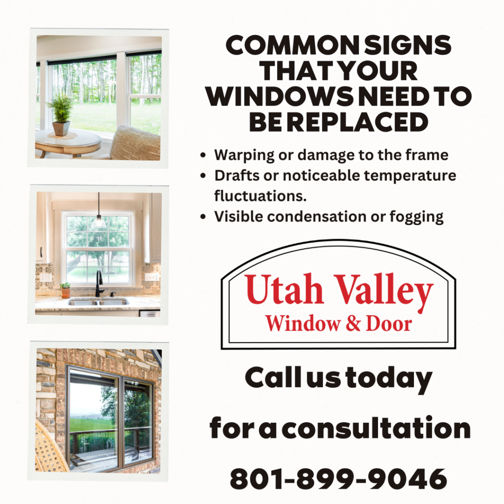 Common signs that your windows need to be replaced