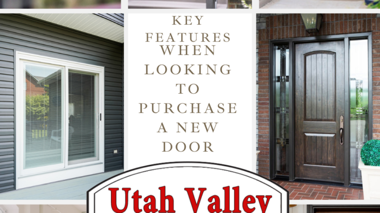 Key Features When Considering Energy-Efficient New Replacement Doors In Utah