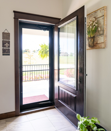 New Storm Door Replacement