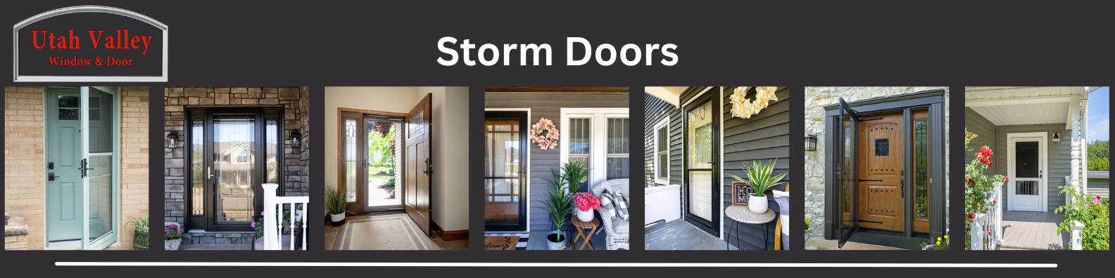 Strom doors available Utah Valley Window and door