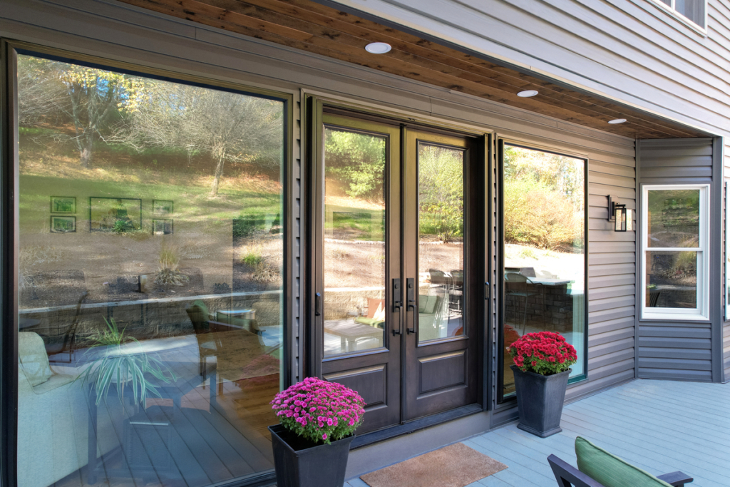 New replacement French doors Utah Valley Window and Door Utah