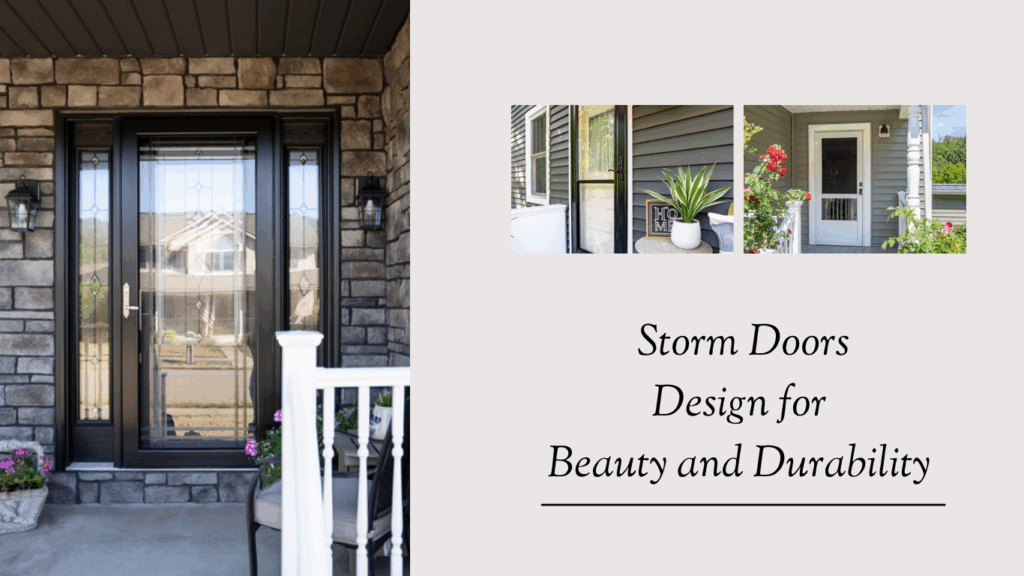 Storm Doors New Replacement Doors Utah Valley Window and Door