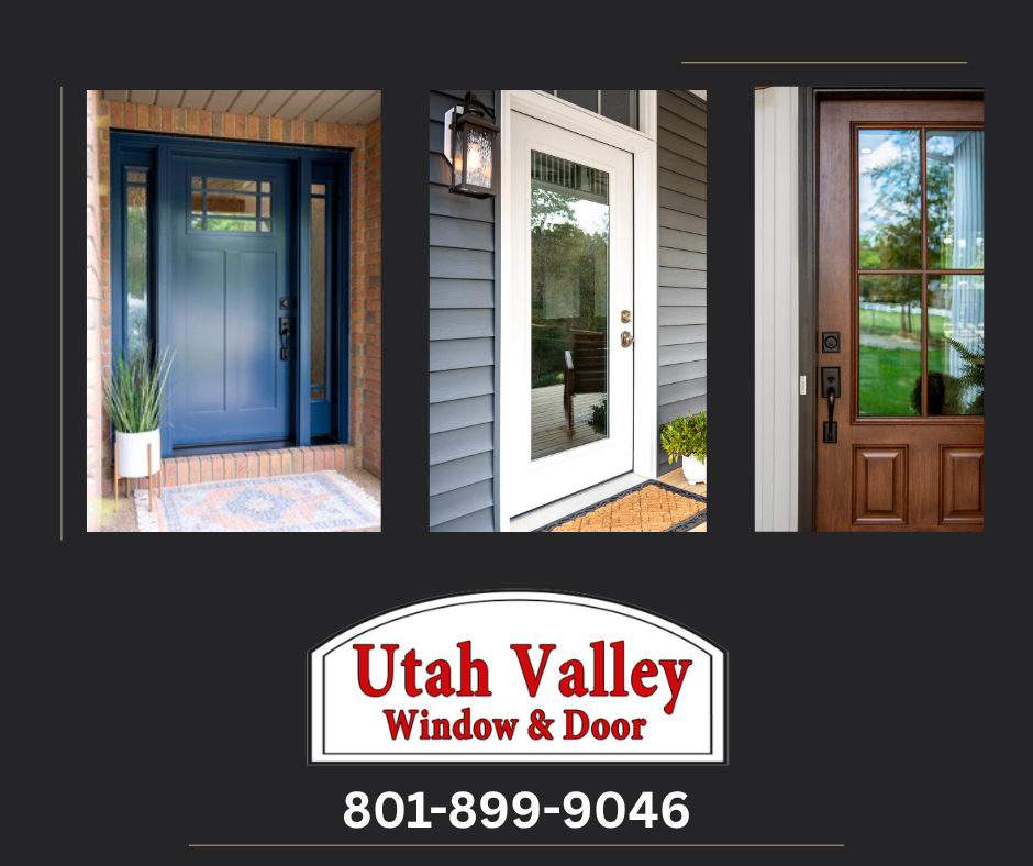 New replacement entry doors Utah Valley Window and Door