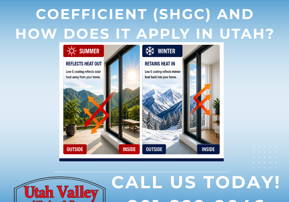 What is Solar Heat-Gain Coefficient on Windows in Utah?