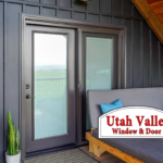 New replacement hinged door, Utah valley window and door